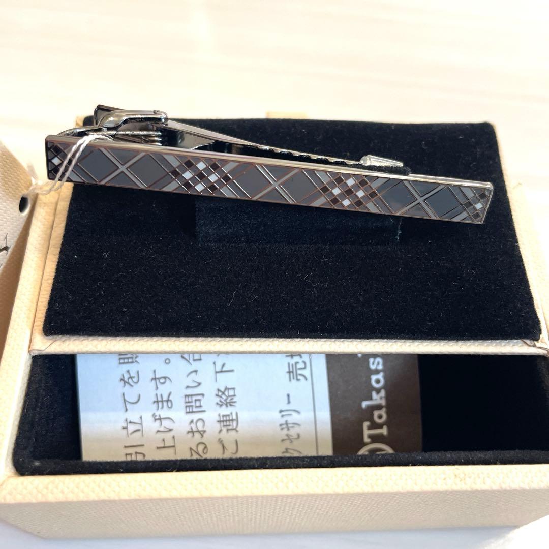 [新品未使用品]Burberry タイピン　バーバリーチェック