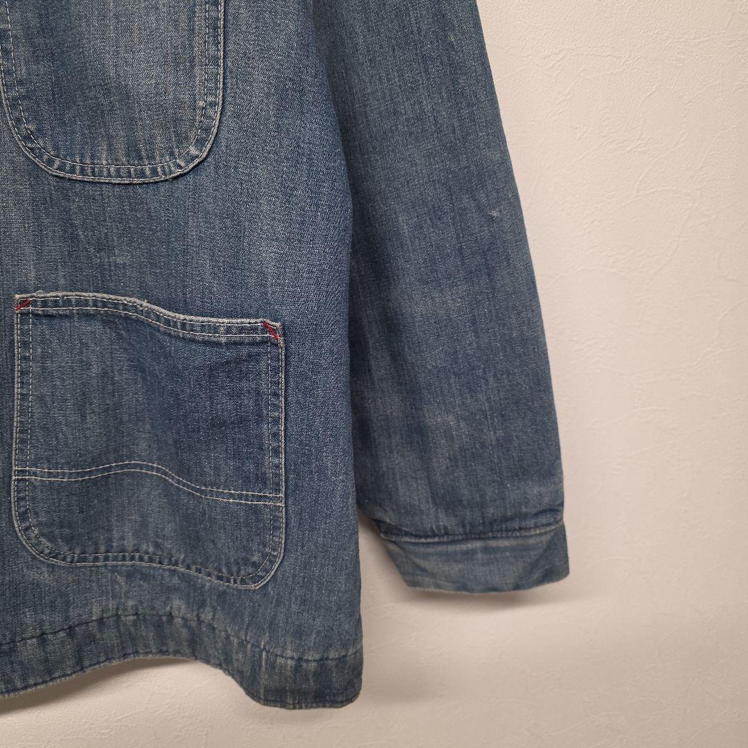 60s SEARS シアーズ　デニムカバーオール　ブランケットライナー　サイズL