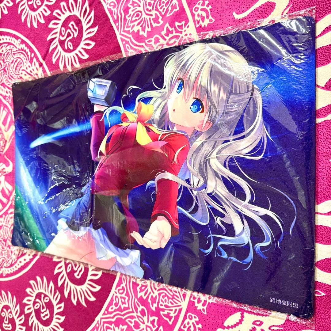 【超貴重】Charlotte 友利奈緒 路地裏同盟 プレイマット