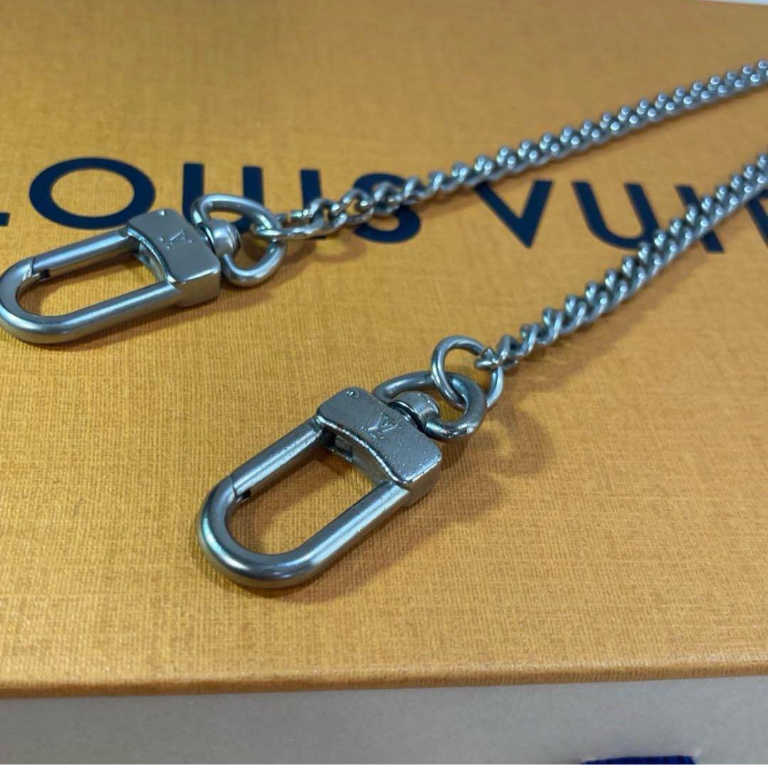 ！美品！　ルイヴィトン　チェーン　チェーンウォレット　シルバー