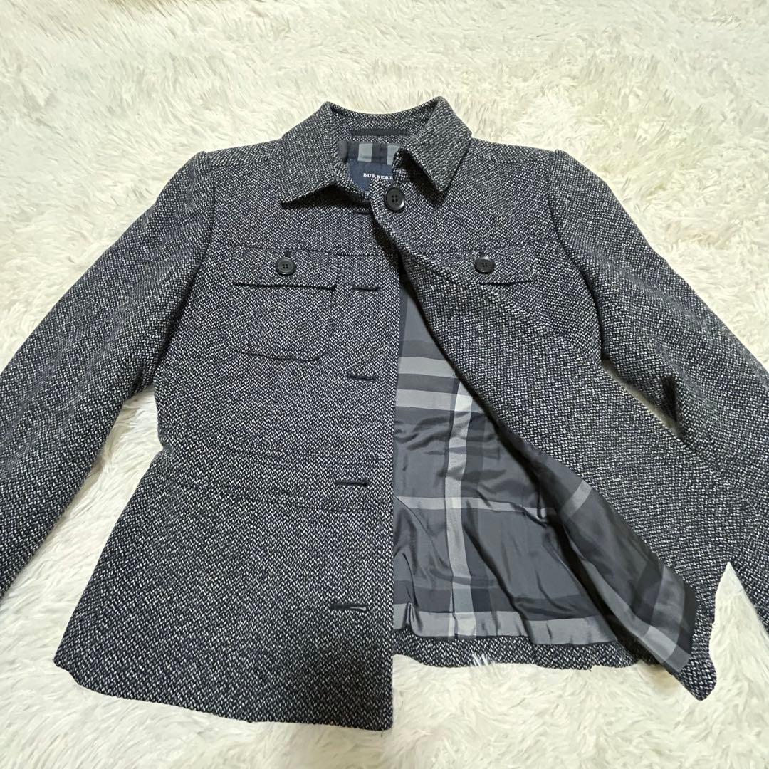 Ana　バーバリー　ロンドン　テーラードジャケット ツイード素材