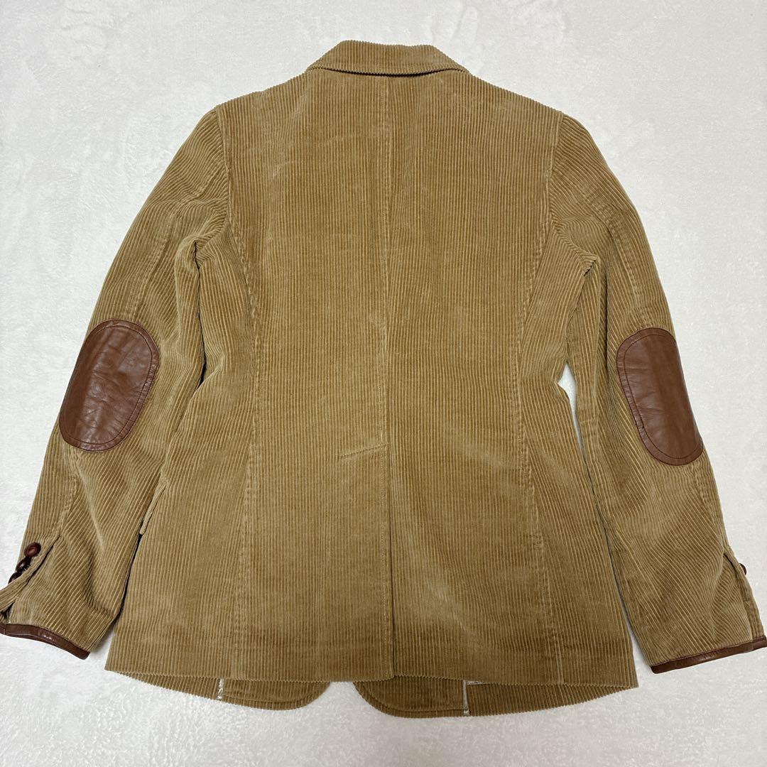 ラルフローレン テーラードジャケット コーデュロイ エルボーパッチ 胡桃ボタン