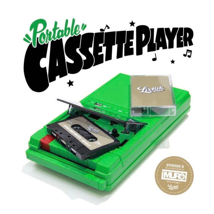 その他 LIXTICK PORTABLE CASSETTE PLAYER & MURO