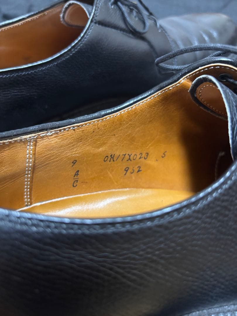 Alden 952 プレートゥ　シボ革