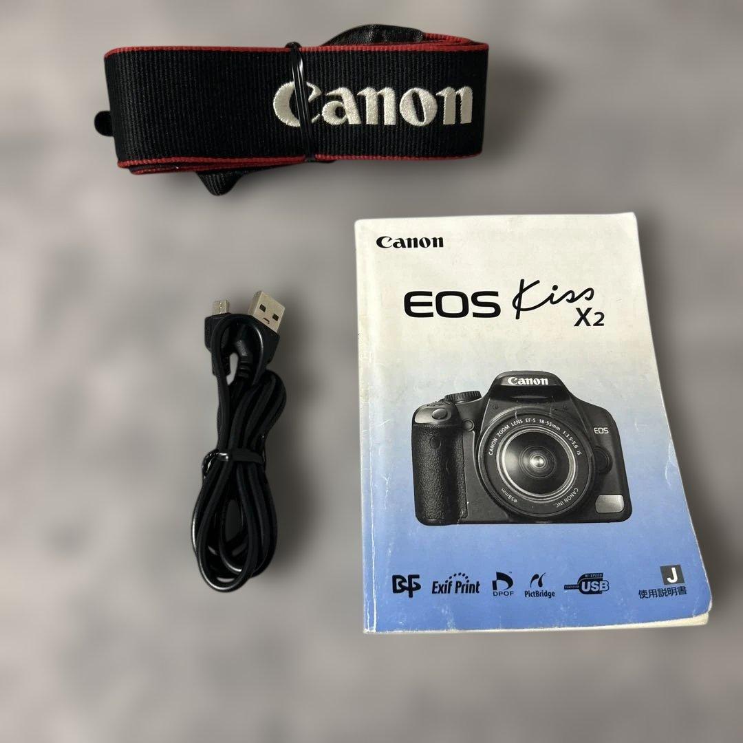 Canon EOS Kiss X2 デジタル一眼レフカメラ　AFレンズキット