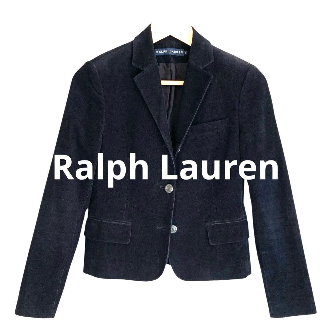 ✨ラルフローレン ✨コーデュロイ テーラードジャケット ダークネイビー M