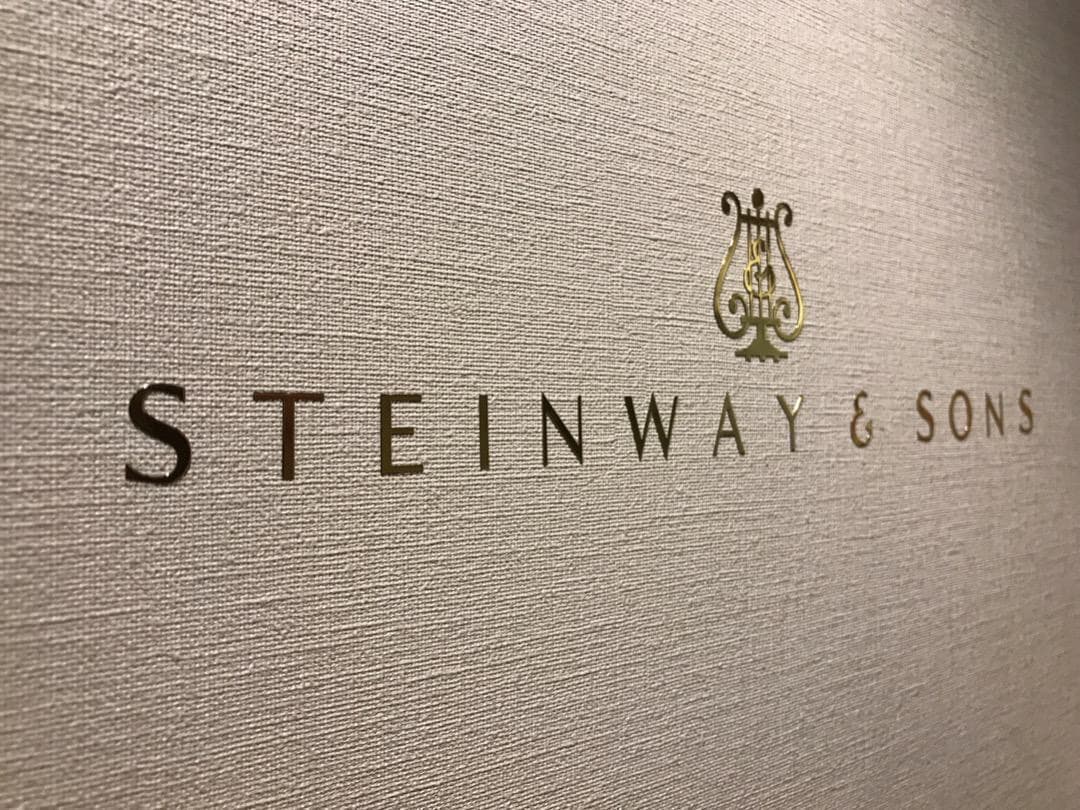 スタインウェイ Steinway デカール ステッカー 2枚
