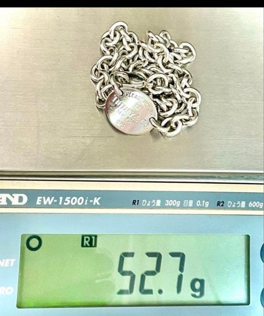 ティファニー リターントゥ オーバル ネックレス チョーカー