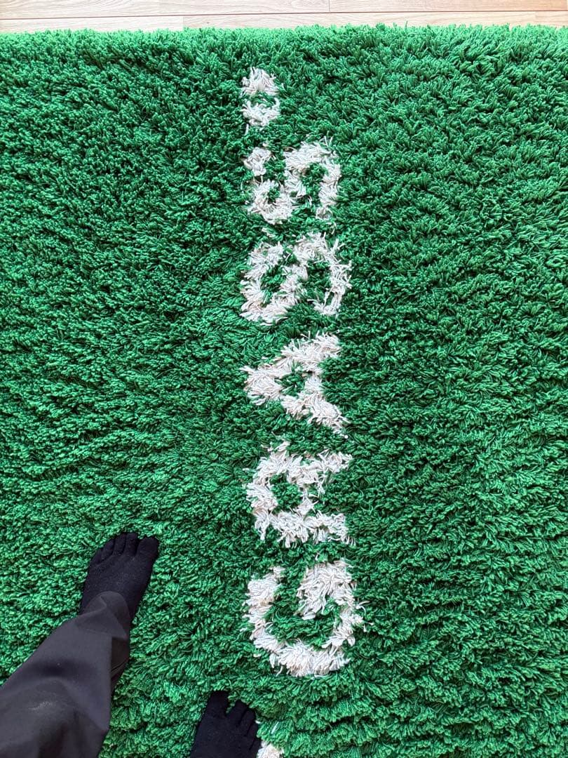 WET GRASS ラグ Virgil Abloh デザイン　IKEA