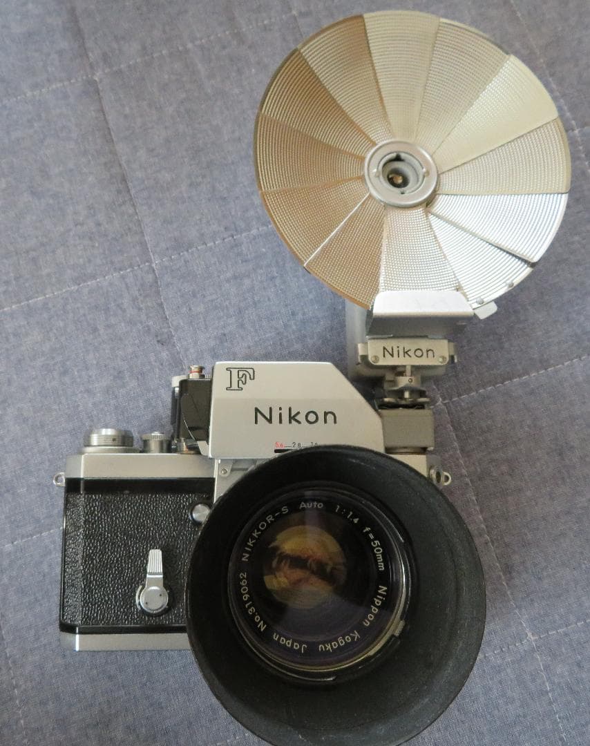 Nikon　ニコン　F　一眼レフ　箱あり　説明書あり　ジャンク品