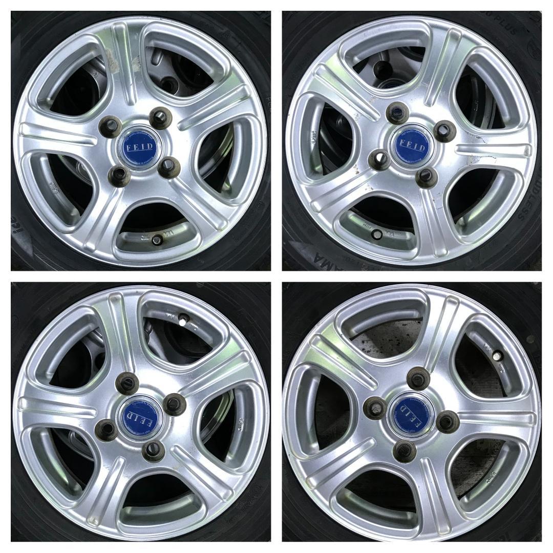 137 YOKOHAMA 155/65R13 9分目 スタッドレス