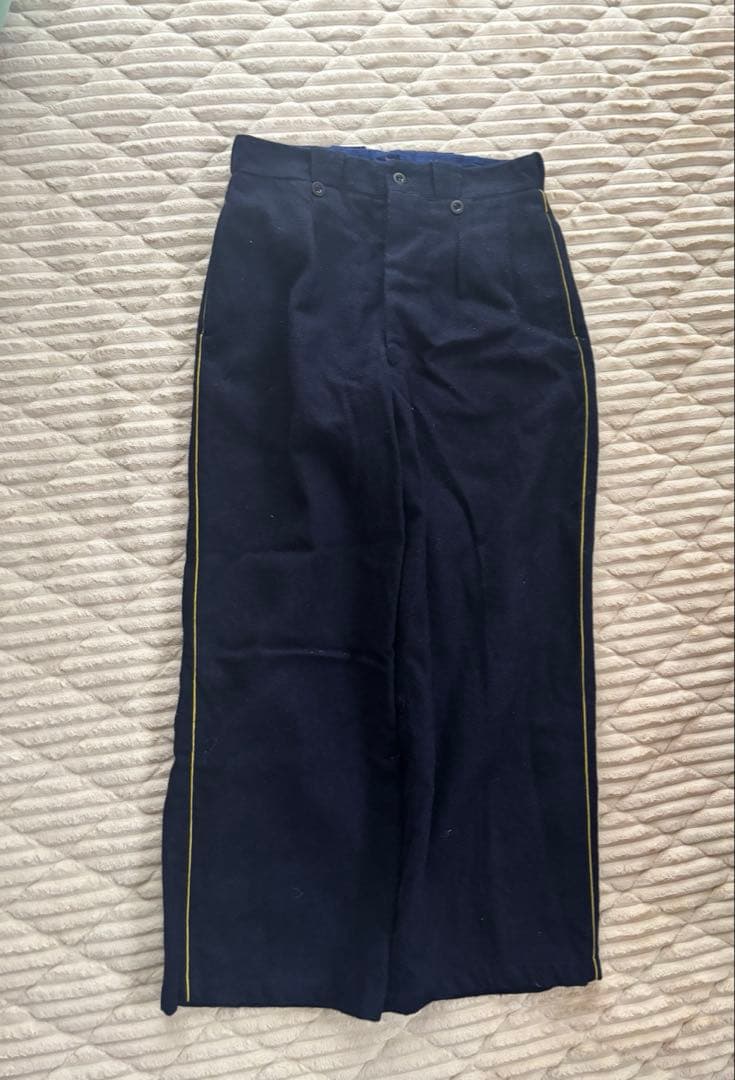 50s フランス軍 国境警備帯 ウールパンツ
