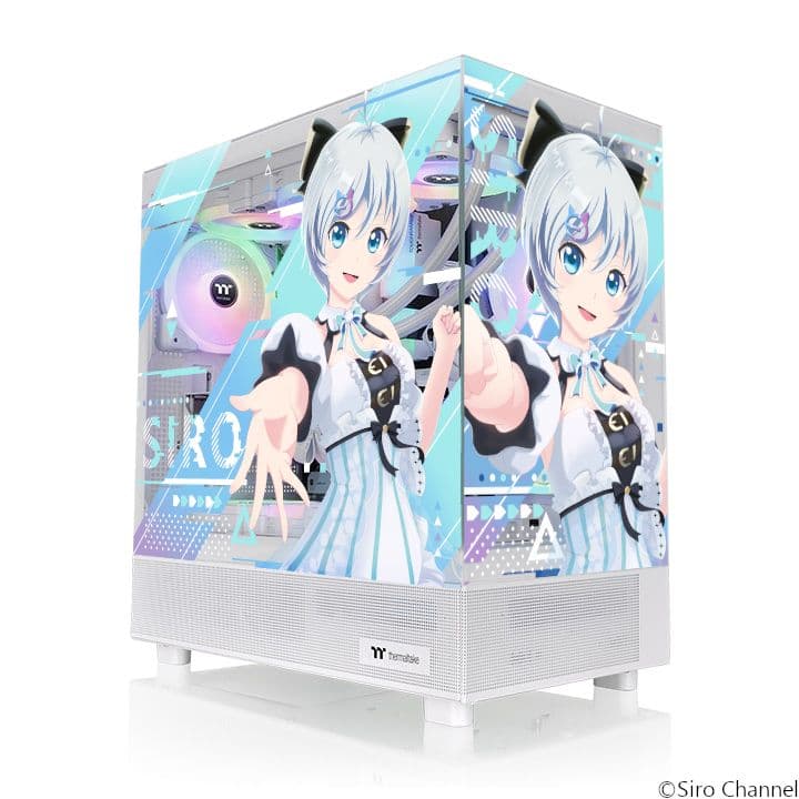 電脳少女シロ コラボPCケース