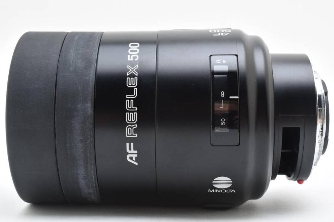 ミノルタ MINOLTA AF REFLEX 500mm F8 ミラーレンズ