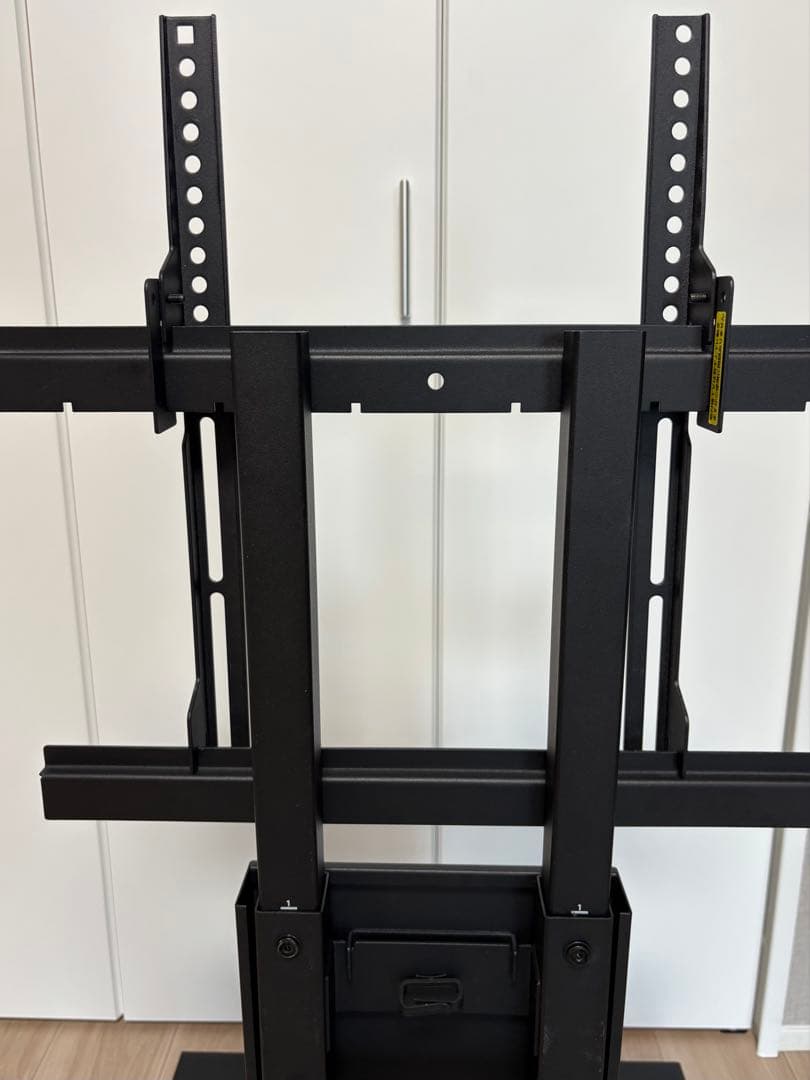 EQUALS 壁寄せテレビスタンド WALL V2 ロータイプ オールブラック