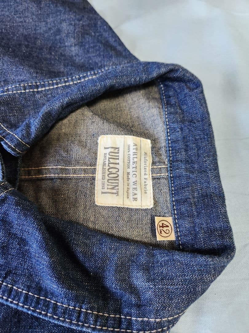 FULLCOUNT デニムカバーオール 42