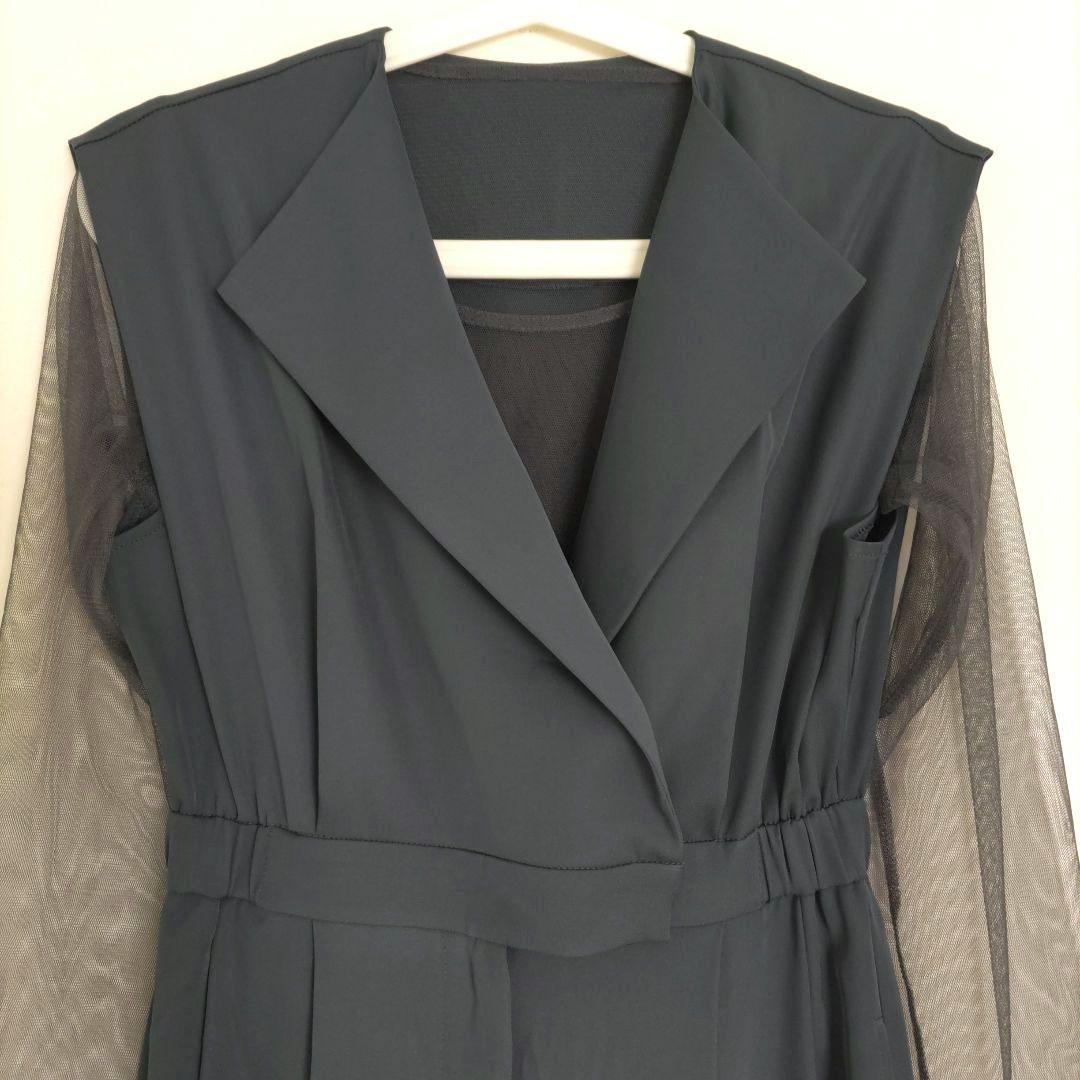 niana / et.UNiVER スタンドアウトカラー パンツドレス 結婚式