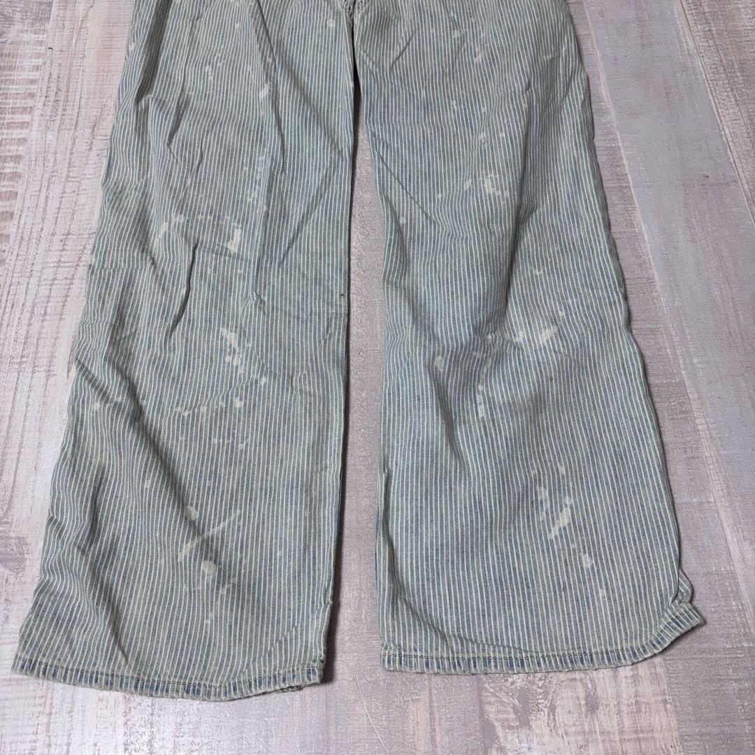 【メキシコ製】POLO by Ralph Laurenダブルニーヒッコリーパンツ