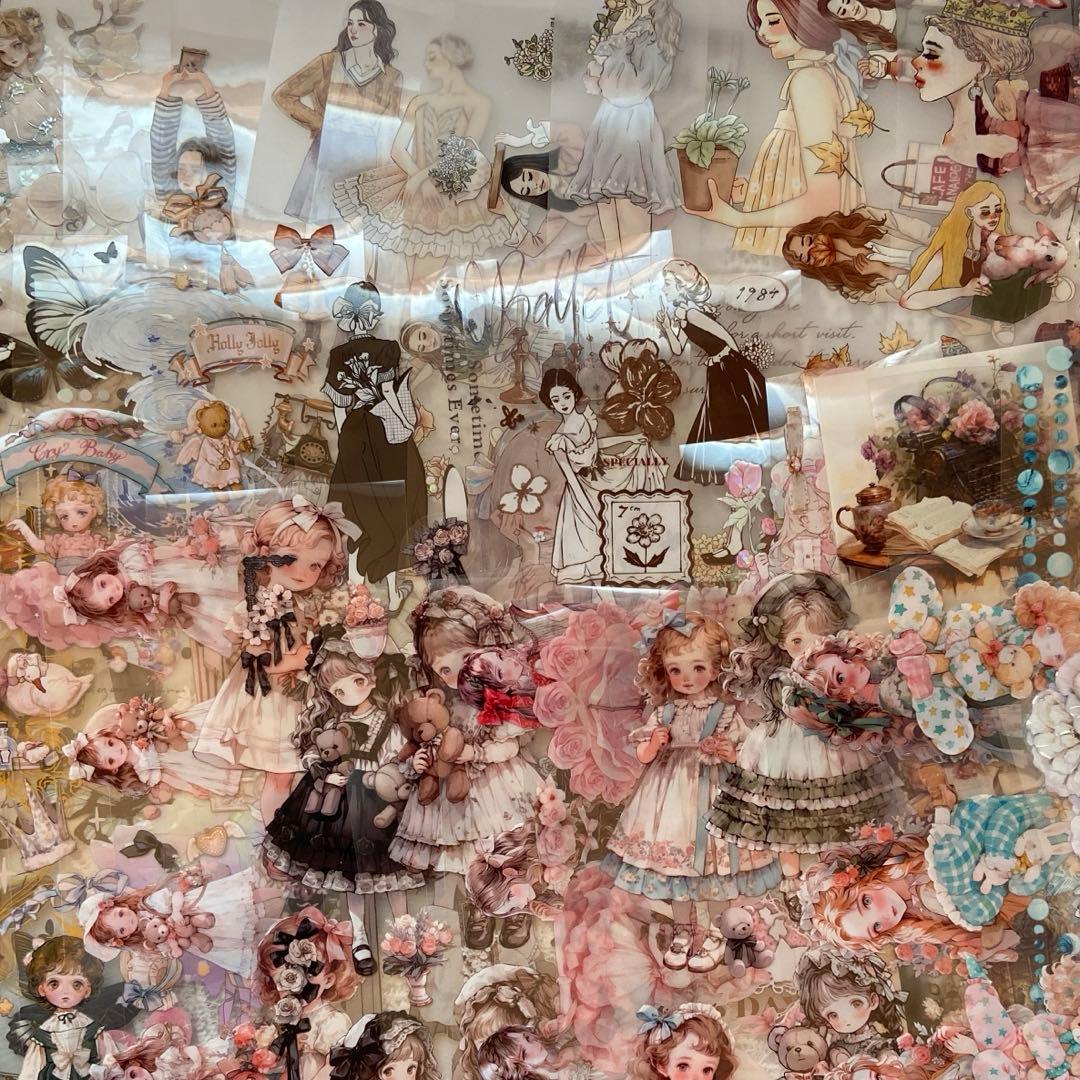 おすそ分けファイル8点セット (国内外マステ100枚付き)