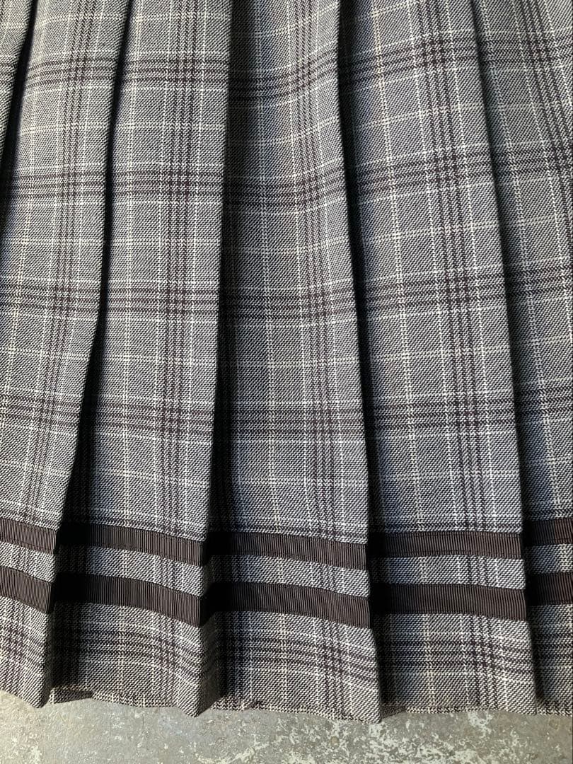 エル アンノアール 卒服 160 女の子 5点セット茶色 ブラウン チェック