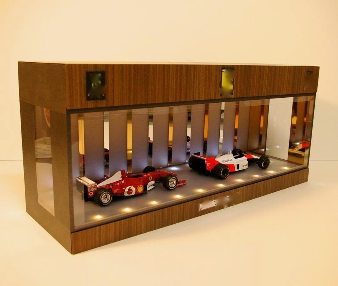 こう。オーダー品・USB電源 2層式・ディスプレーBOX / ネオジオラマ