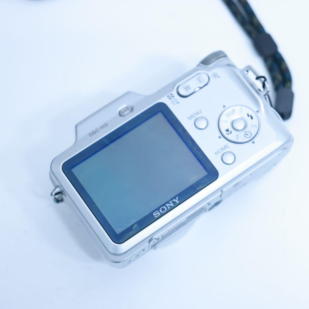 スマホ転送可 SONY H3 デジタルカメラ メモリー電池付き コンデジ