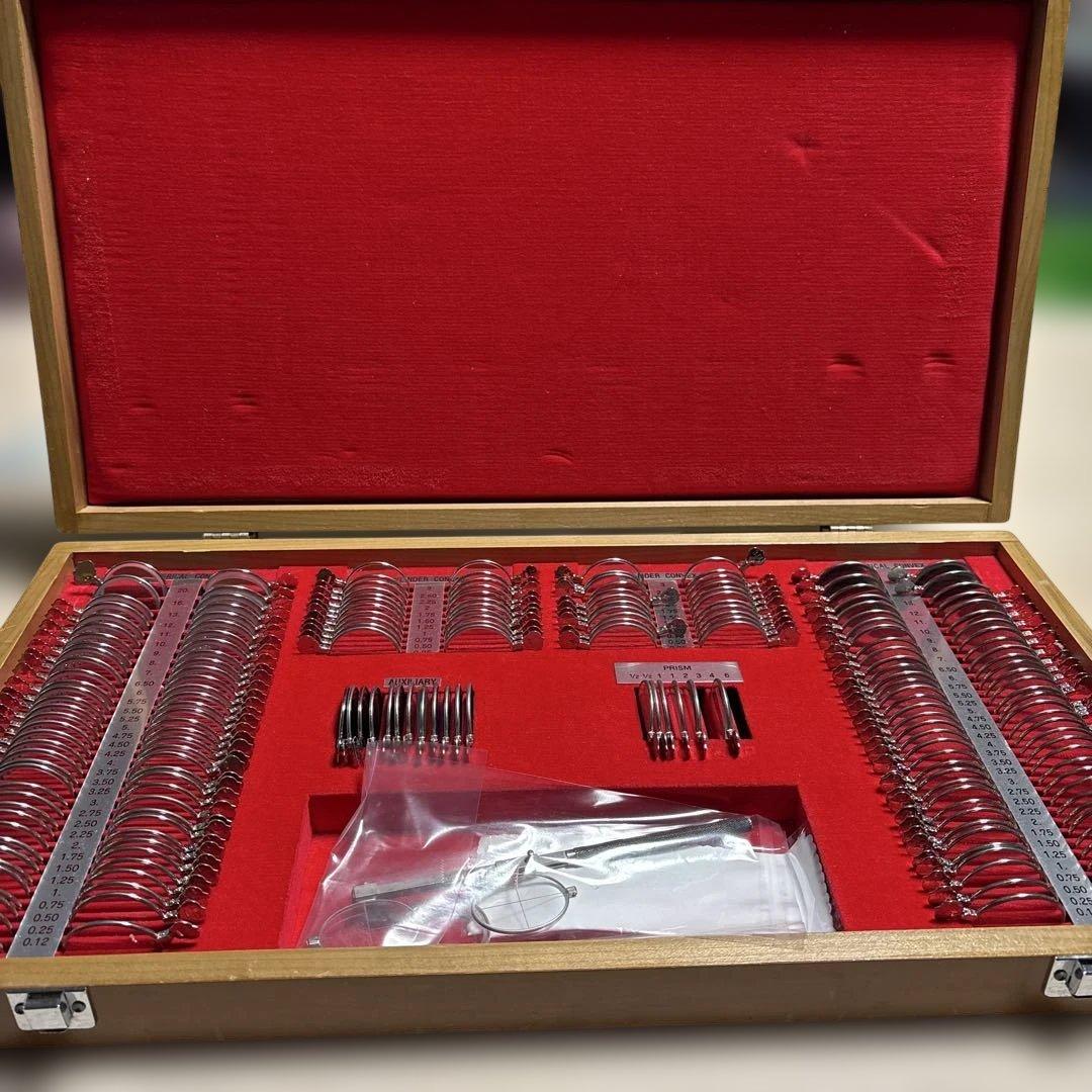 検眼レンズ ・テストレンズセット・視力検査 ・測定　TOPCON TLS-5B