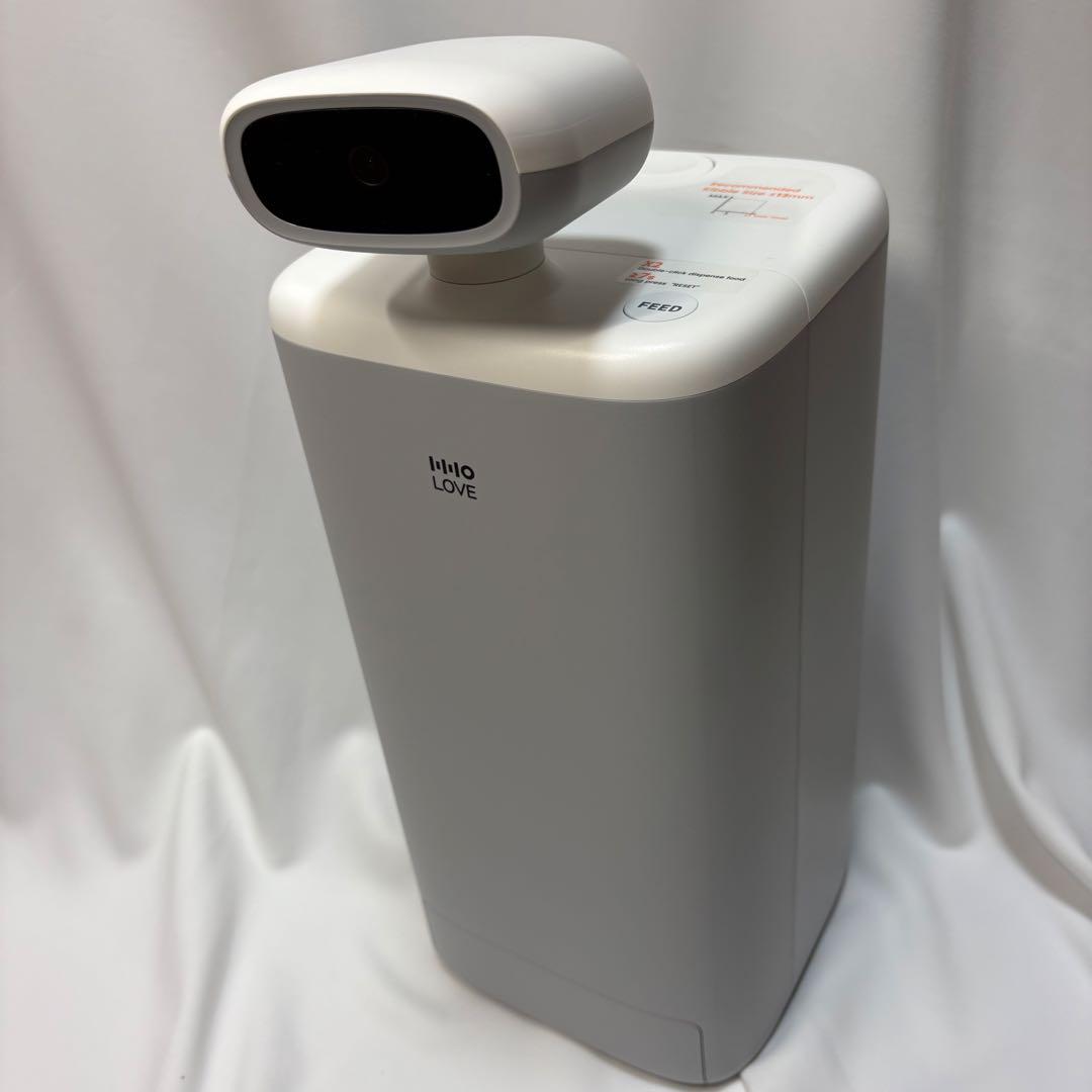 猫用 自動餌やり機 給餌器 AI 360°見守りカメラ 双方向通話 赤外線 夜間