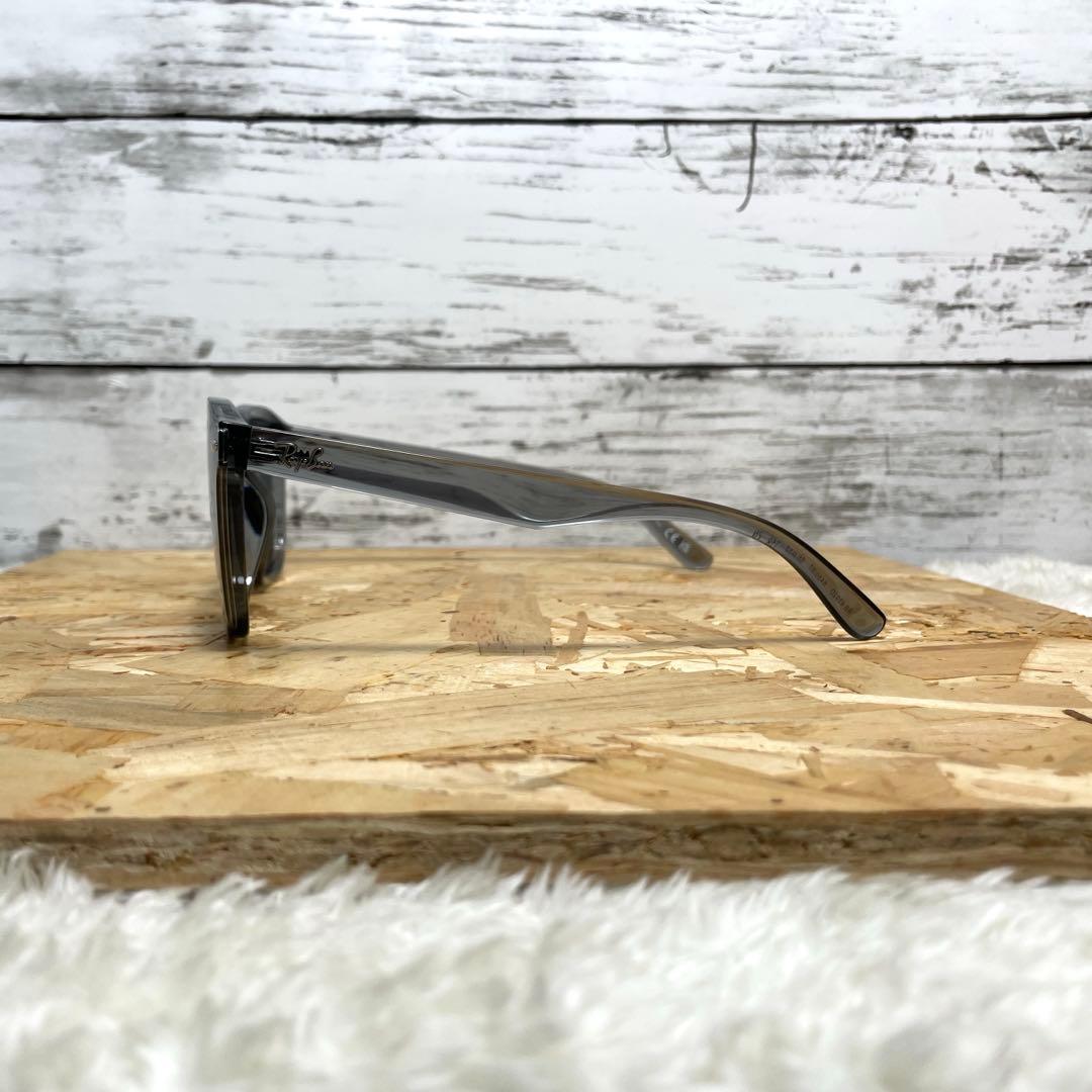 本日最終Ray Ban レイバン　グレー系スケルトン　ケース、クロスセット