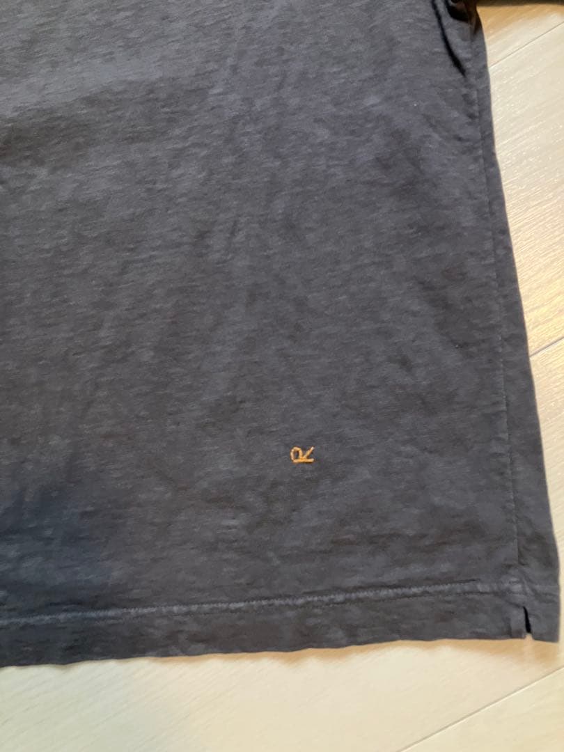 45R バード刺繍ロゴプリントの90845星Tシャツ