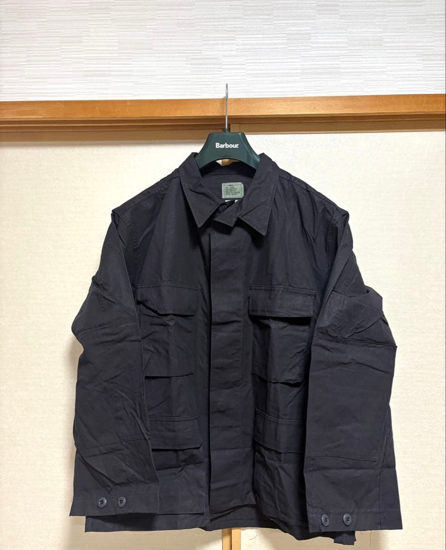 DEADSTOCK BLACK BDU JACKET USA製 CM