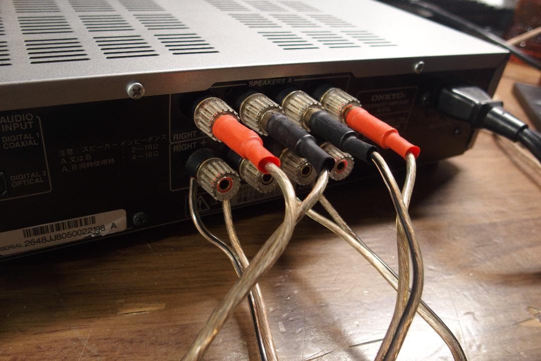 1*6様 ONKYO A-5VL プリアンプ　９０ｗ＋９０w（４Ω）