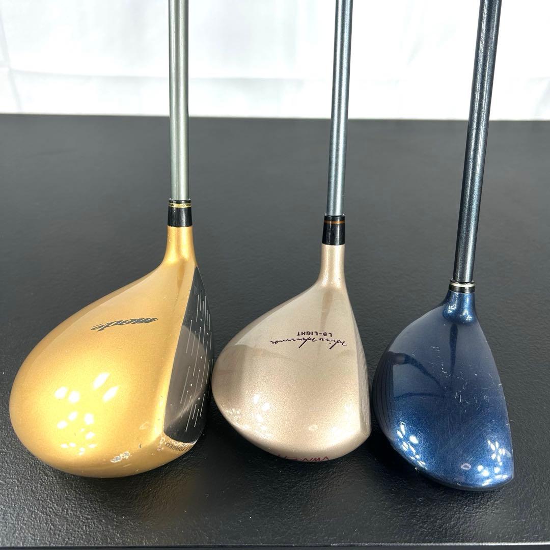 本格派　レディースゴルフクラブ　8本　ゴルフセット　ハーフセット