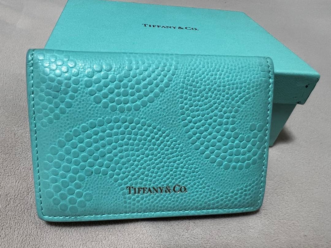 O*鯱様 Tiffany & Co. 名刺入れ ティファニーブルー