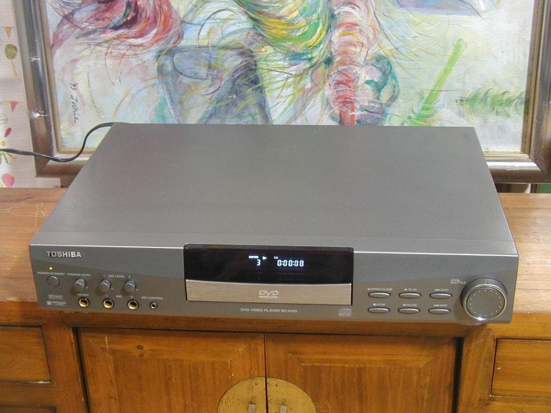 ★東芝 SD-K310J DVDプレーヤーです。当時93450円　リモコン★