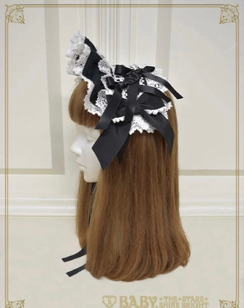 Mignonette Doll フリルヘッドドレス