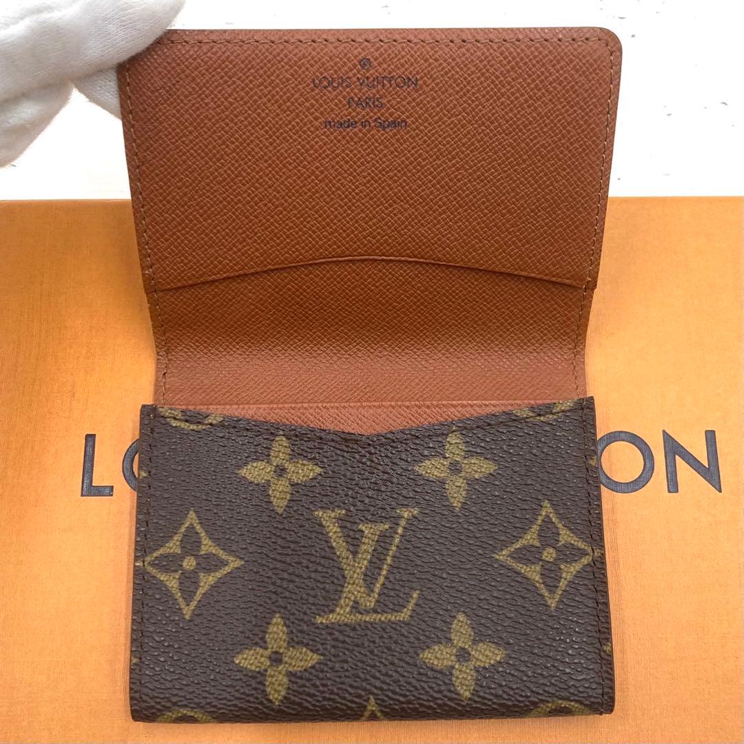 【みぃみ】ルイヴィトン アンヴェロップ カルトドゥヴィジット モノグラム