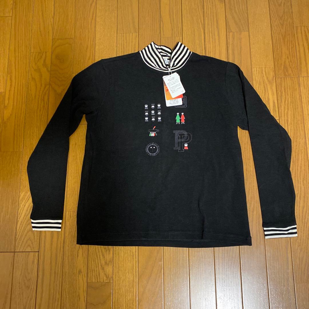 ピッコーネクラブブラックハイネックプルオーバー定価税込29700円