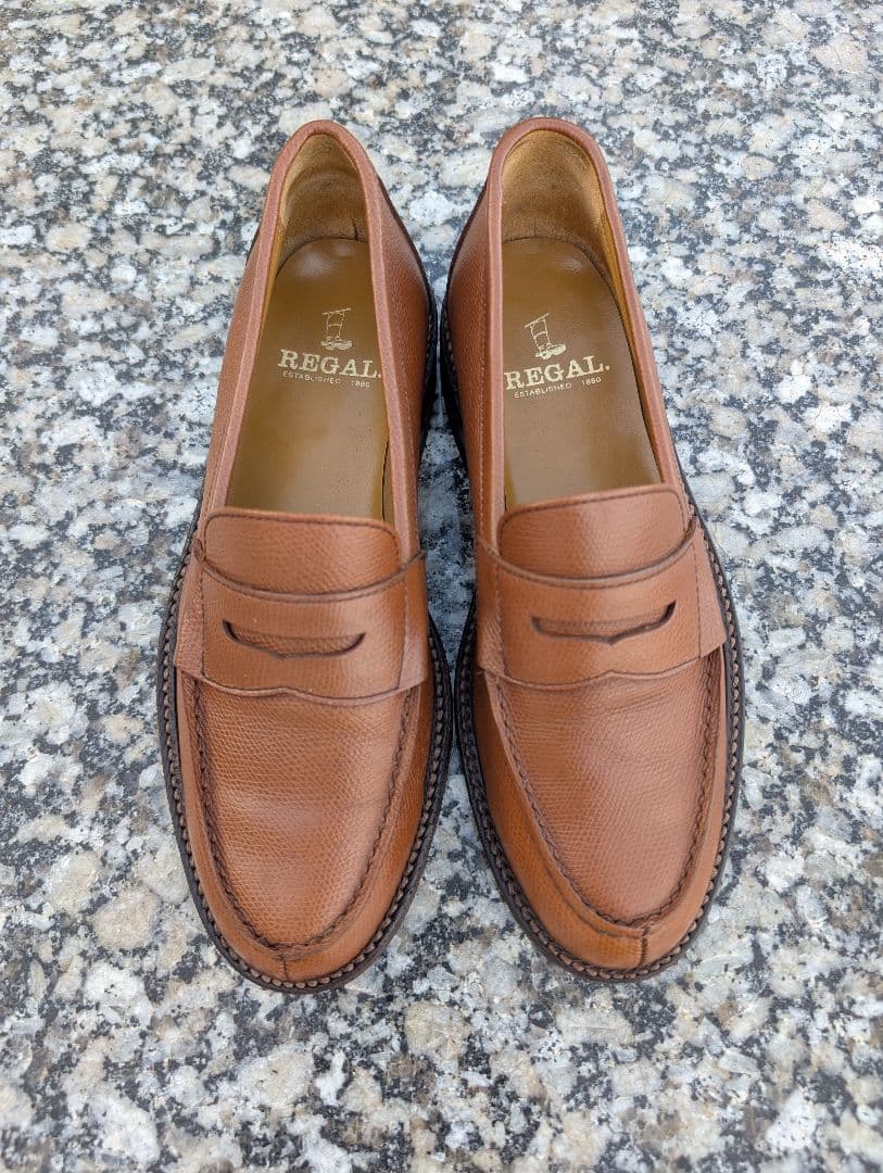 REGAL ローファー ブラウン 24.5