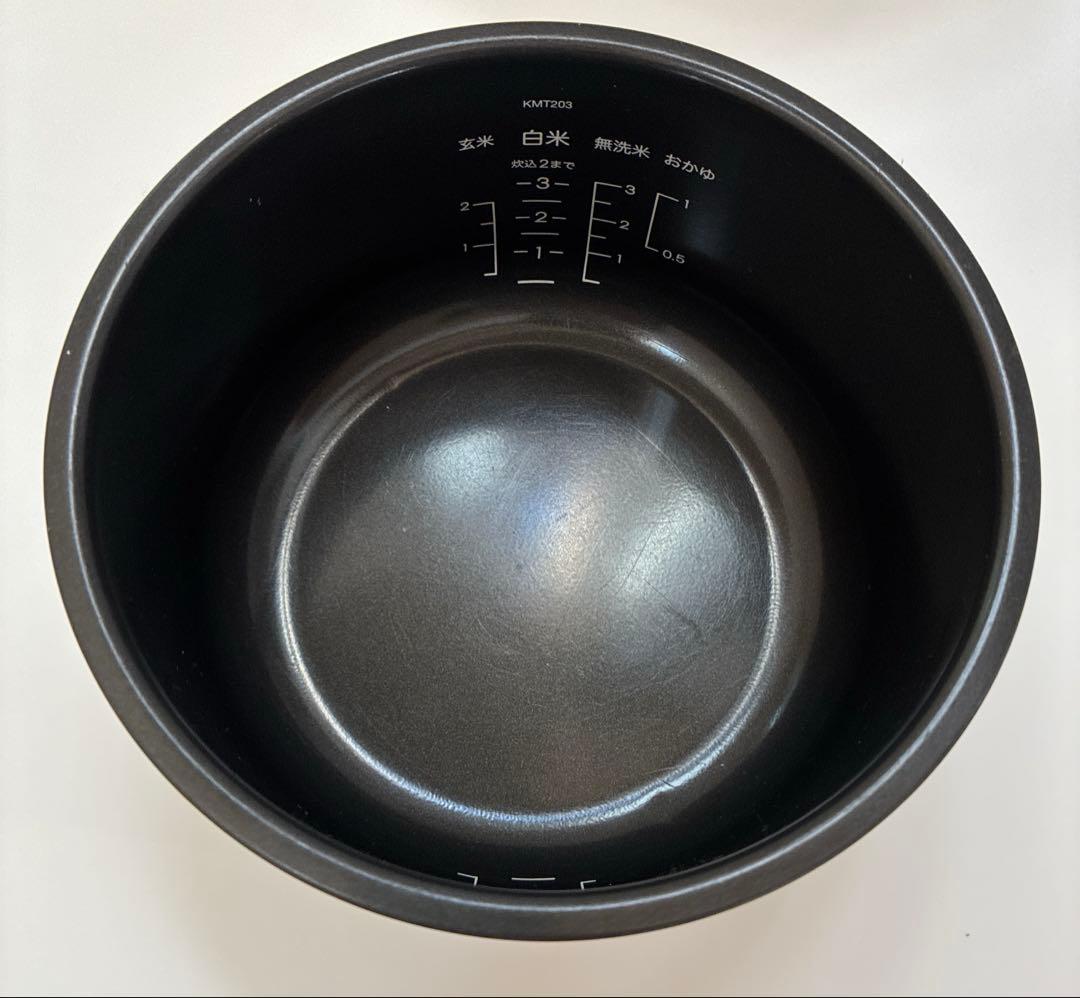 BALMUDA The Gohan ホワイト K03A-WH 炊飯器