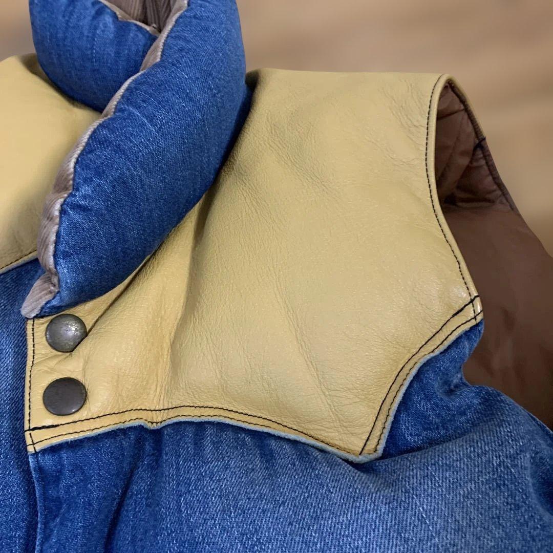 ロッキーマウンテン ダウンベスト 40 デニム