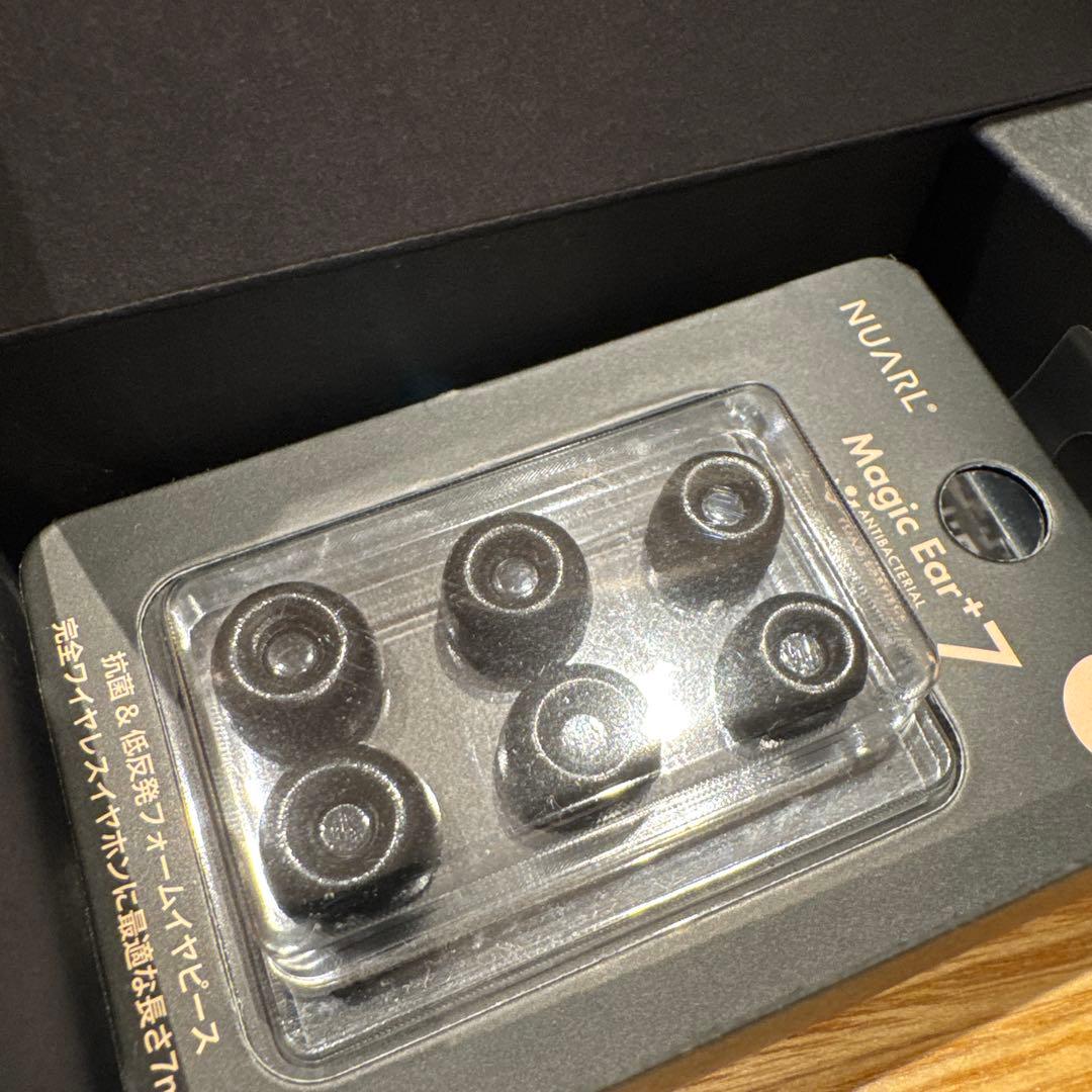 NUARL Inovator ワイヤレスイヤホン ブラック（フルセット）