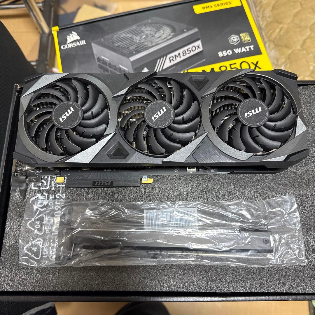 グラフィックボード・グラボ・ビデオカード MSI GeForce RTX 3070 Ti VENTUS 3X 8G