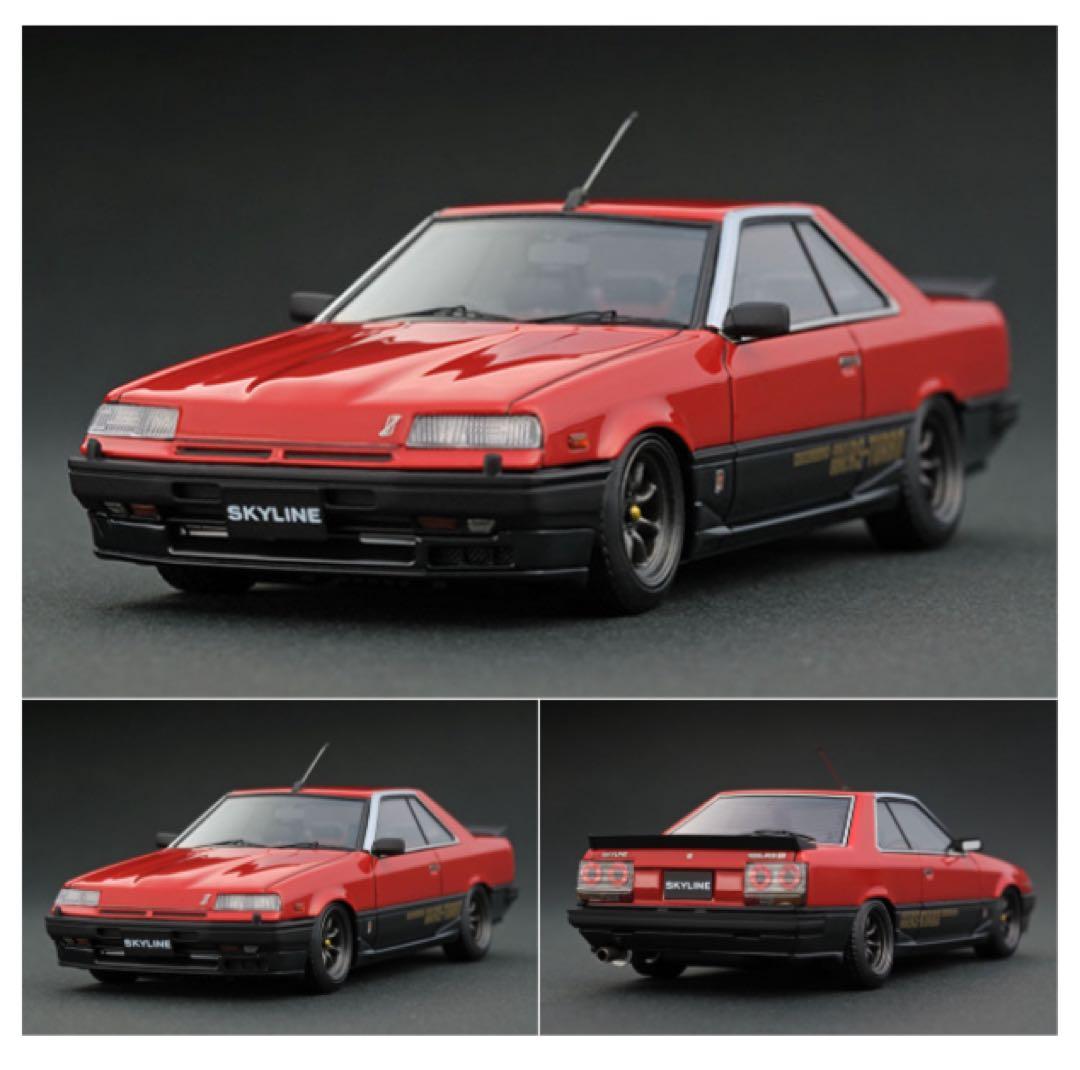 イグニッションモデル　1/43 スカイライン　RS-X ターボC レッド