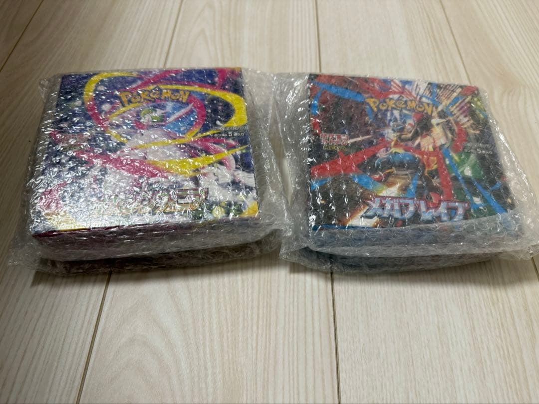 メガブレイブ メガシンフォニア 各１BOX シュリンク付き