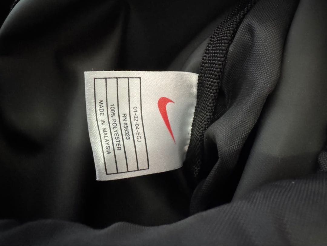 NIKE ナップサック 白タグ　90s y2k archive 2way 刺繍