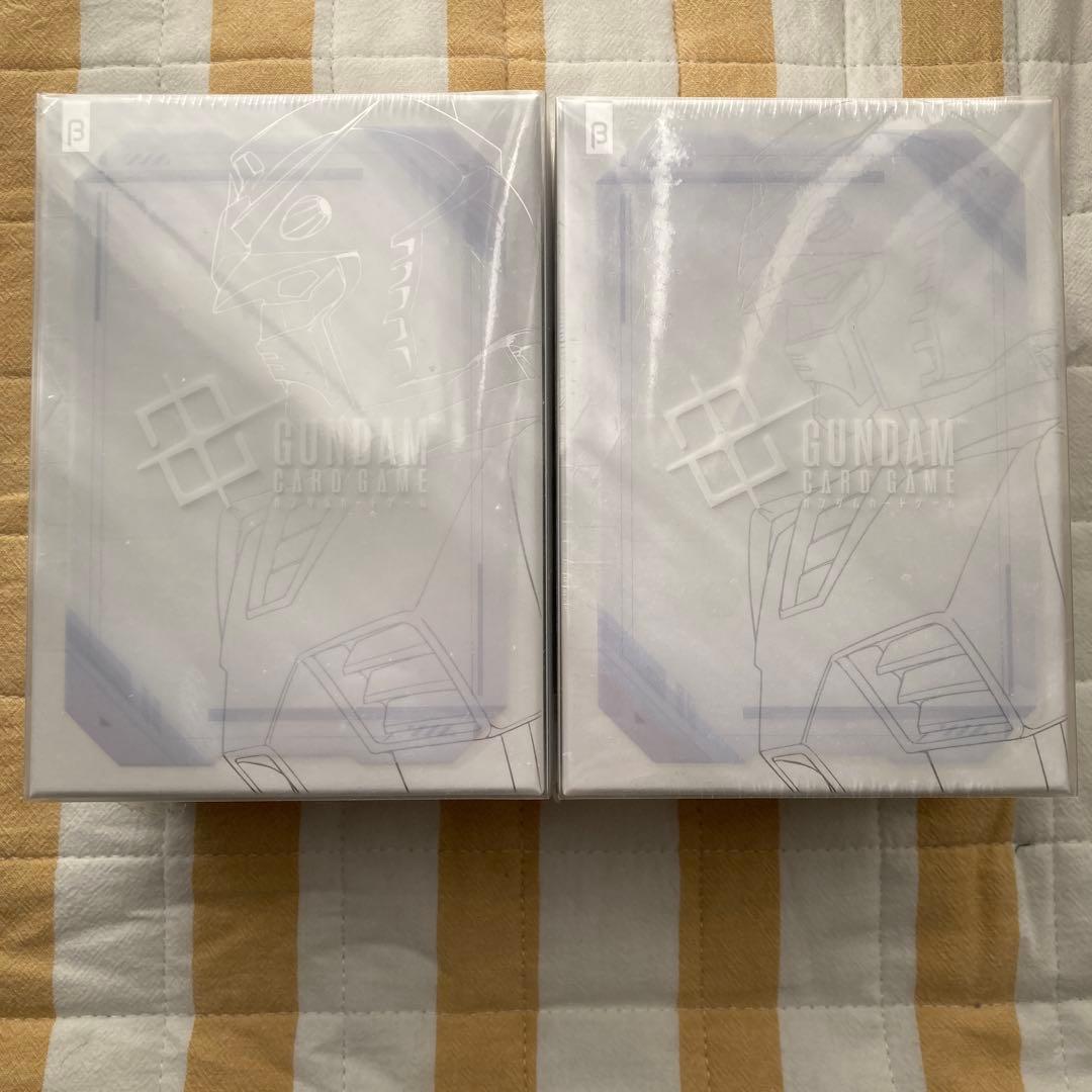 ガンダムカードゲーム　リミテッド BOX β シュリンク付き 未開封 2個セット