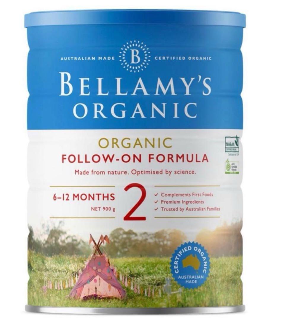Bellamy's Organic フォローオンミルク 900g 2セット