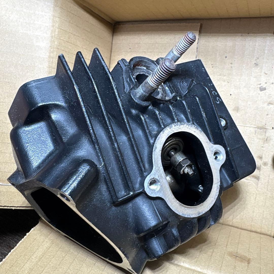 KSR110純正ヘッド KAZE125純正ボアアップシリンダ ピストン