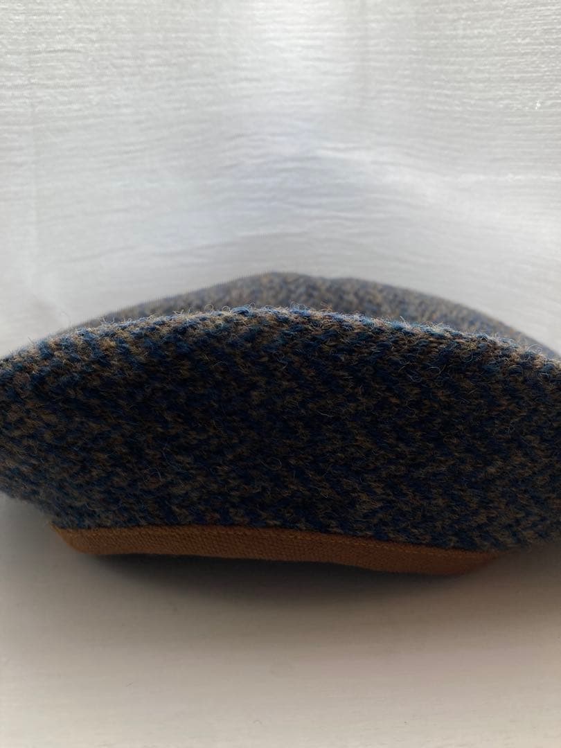 2023冬　シェットランドツイードニットのベレー